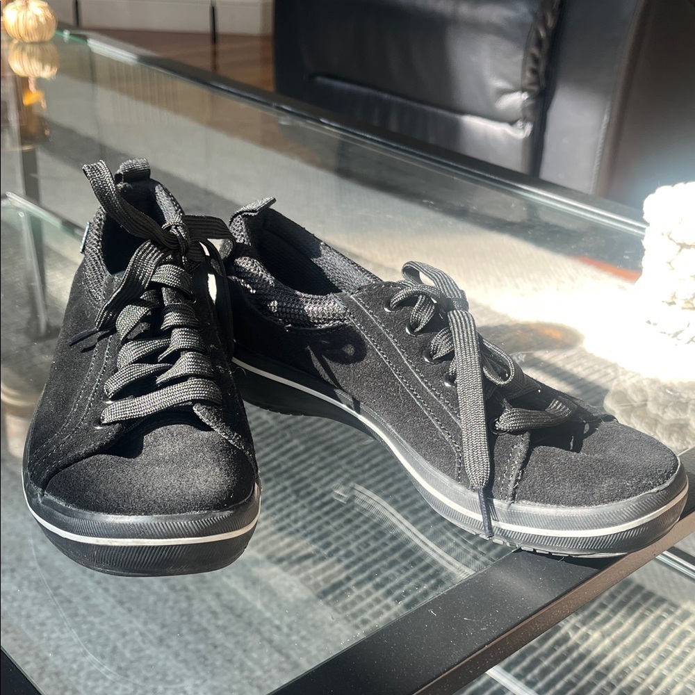 Keds Woman Black Suede Sneakers